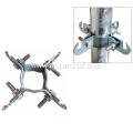 High Quality Zinc Plated Metal Mast Hook Bracket